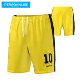 STRIDE SHORTS 5 - YELLOW